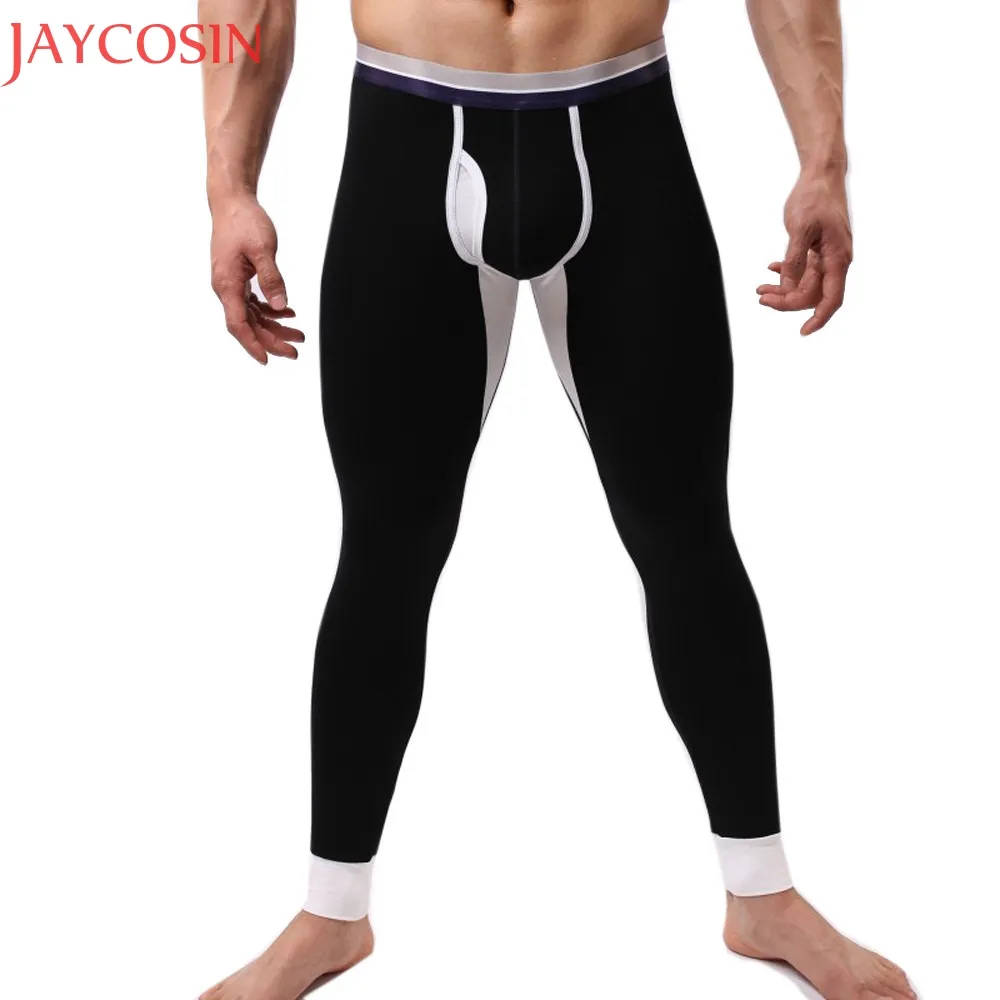 Men's Fashionable Colorful Cotton Thermal Long Johns | Warm Winter Thermo  Underwear Leggings for Outdoor Activities