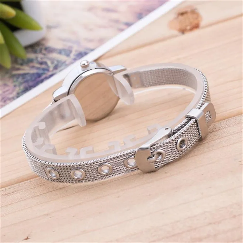 Montre Femme Arctos Avec Chaîne Blindée En Argent 835 - Montre-bracelet Occasion - Style Vintage