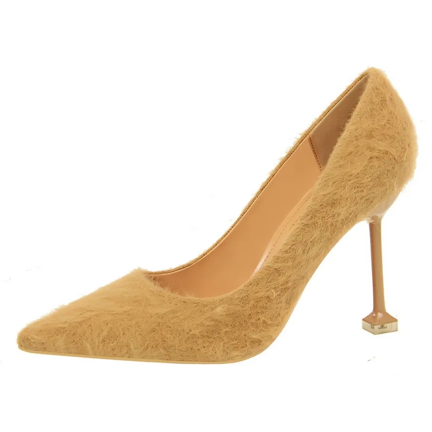 Sexy 9 Cm Chaussures Talons Hauts Pour Les Jeunes Dames Tenue De