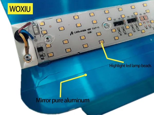 WOXIU Led йод Вольфрам лампы Инженерный свет эффективное охлаждение длительный срок службы ультра-низкое энергопотребление водонепроницаемый Ac178-285V 50W 100w