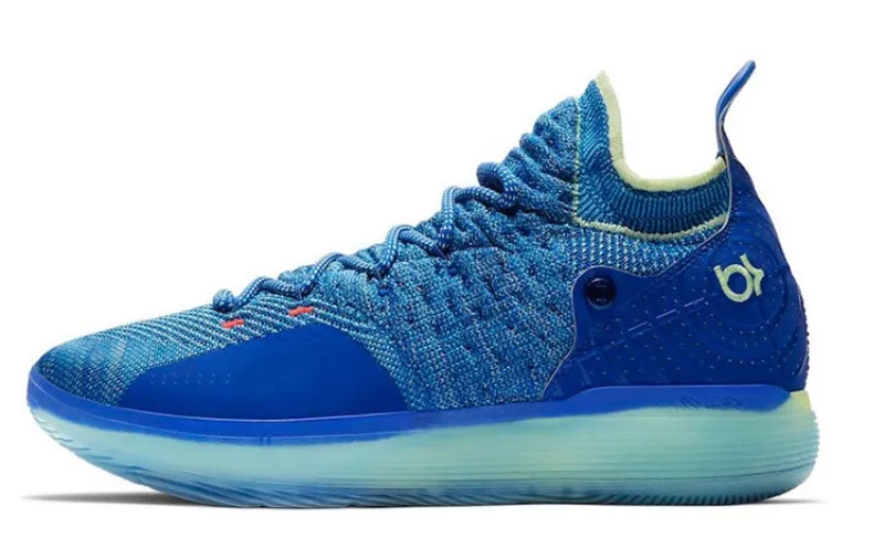 2018 KD 11 Scarpe Da Pallacanestro Nere Grigie Blu Viola Persiano