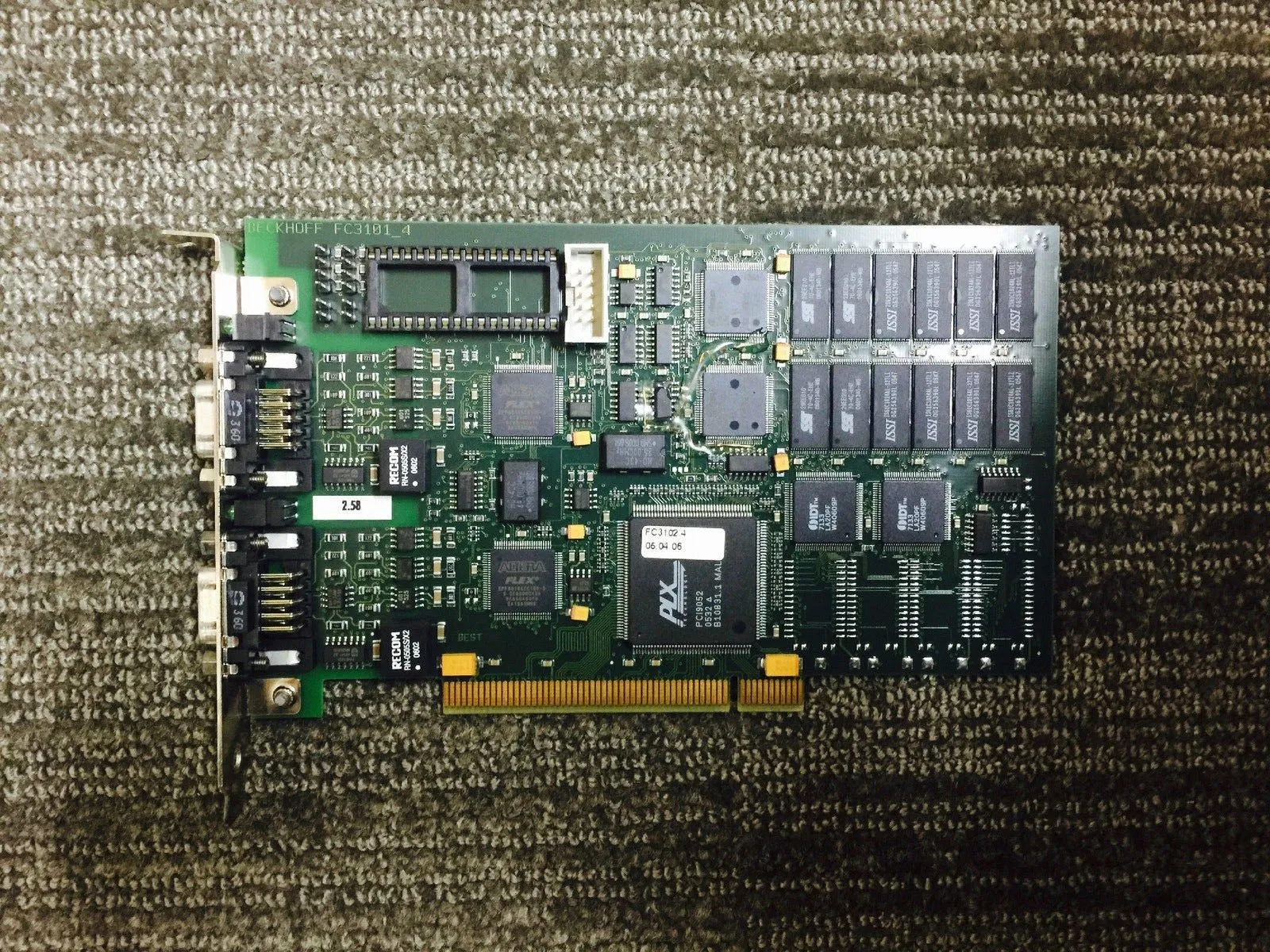 Промышленная карточка PCI profibus BECKHOFF FC3101 FC3102 с одной гарантированностью месяца