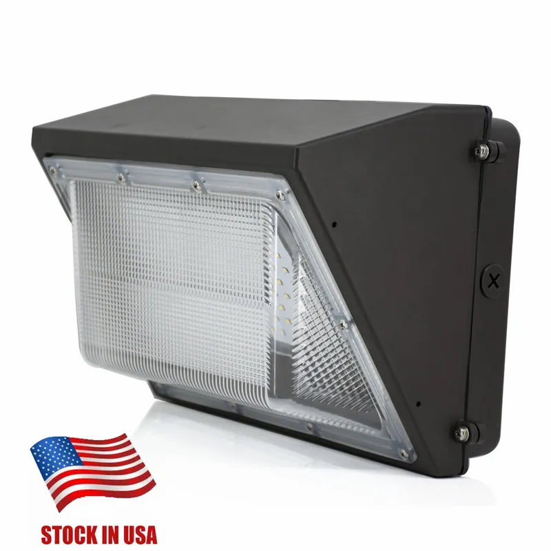 Outdor 조명 50W 80W 100W 120W 벽 팩 IP65 방수 미니 LED 벽 팩 마운트 Led 조명 AC110-277V UL DLC와 Led