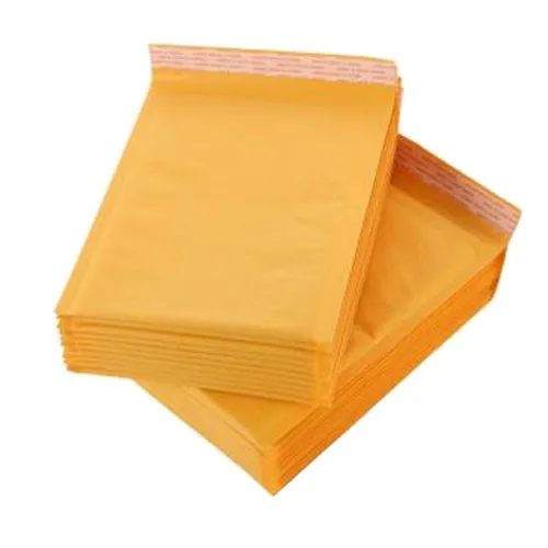 110 * 130mm Kraft Paper Bubble Envelopes Bag Mailers Gewatteerde Envelop Zakelijke levert Transportverpakkingen