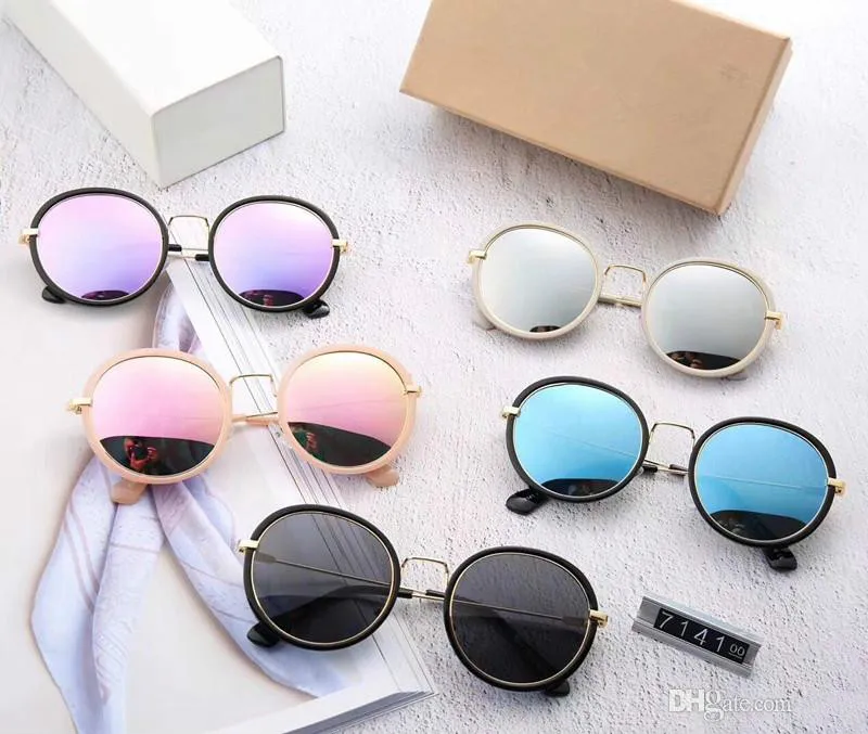 7141 Hot Sunglasses Women Brand Designer Men Sunglasses Coating oculos Retro Fashion gafas de sol brand Sun Glasses