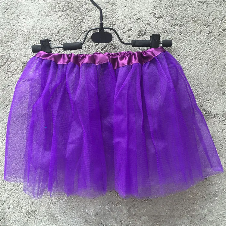 Gorąca Sprzedaż Pure Color Bubble Spódnica Dziewczyny Koronki Księżniczka Spódnica Balet Wykonaj Spódnicę T3I0198