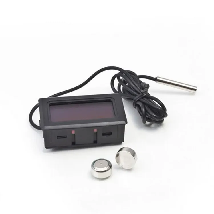 Professinal Mini Digital LCD Probe Aquarium fridge Zer Thermomer Thermograph Temerograph温度50110度2793825