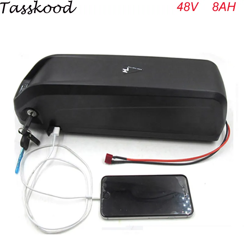 No taxes New arriver 8fun 48V 750W 500W eBike Hailong battery with USB and switch Electric Bike 48V 8Ah li ion battery