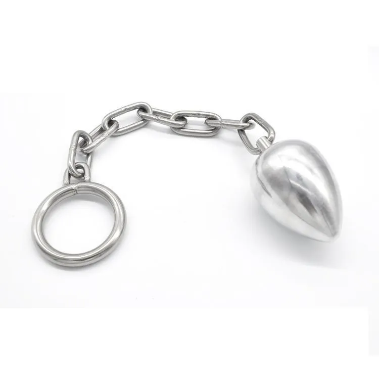 !!!Stainless Steel Male Anal Plug with Cock Ring,Penis Ring, Device,Virginity Belt,Adult Game,Anal Sex Toy SNA0411292386