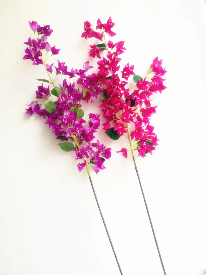 Bougainvillea di seta Finta bouganville spectabilis più teste di fiori centrotavola di nozze Fiore decorativo artificiale feste a casa