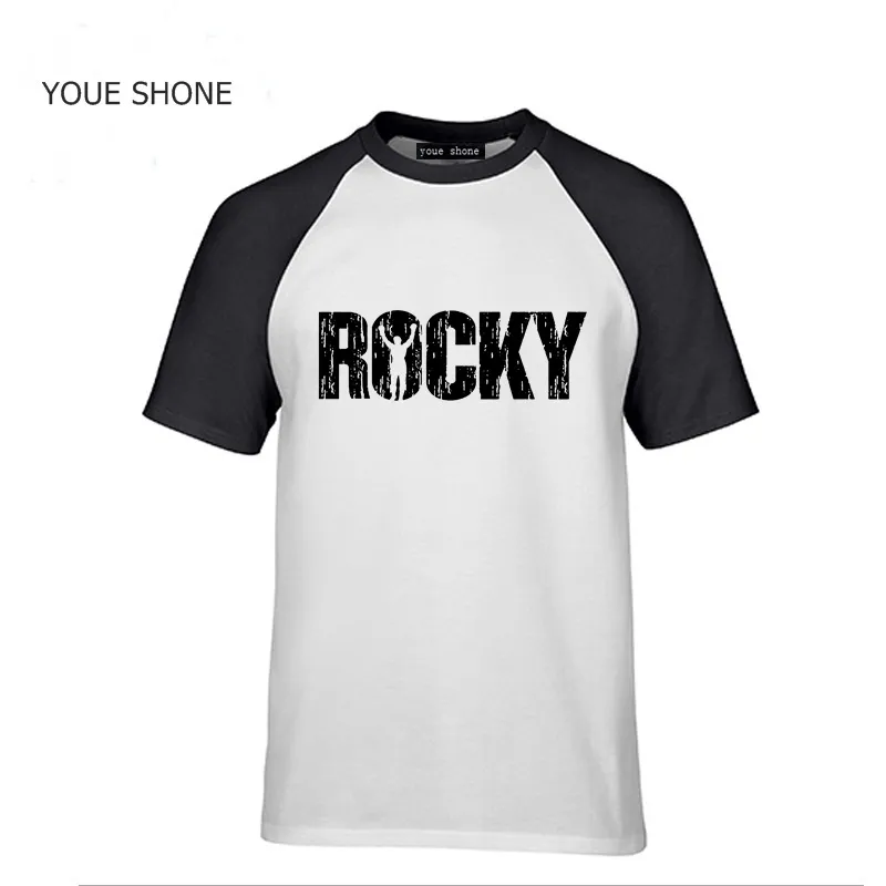 Rocky Balboa T Shirt Herren 100 Baumwolle Kurzarm Crew Hals Casual Summer Tops 2024 Neuankommlinge Atmungsaktive Schnelle Trocken Von 4 81 DHgate