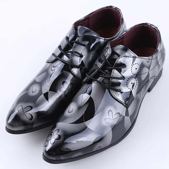 patent leather men classic shoes men formal men dress shoes mens shoes casual carved openwork large size =47 48 ayakkabi zapatos de hombre