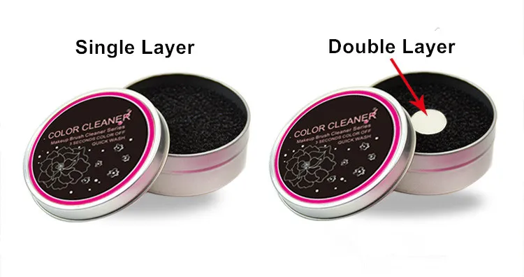 Highlighter Makeup Szczotki Color Cleaner Series 3 sekundy Kolory Off Szybkie Makijaż Narzędzie Do mycia pędzla