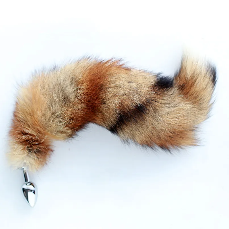 Stainless Steel Anal Butt Plug With Fox Tail Anal... From Zhengrui09, $5.62  | DHgate.Com
