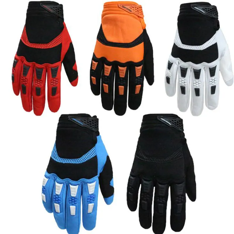 Ny full fingermotorcykelhandskar Moto Racing Climbing Cycling Riding Sport Motocross Glove For Men Women248x