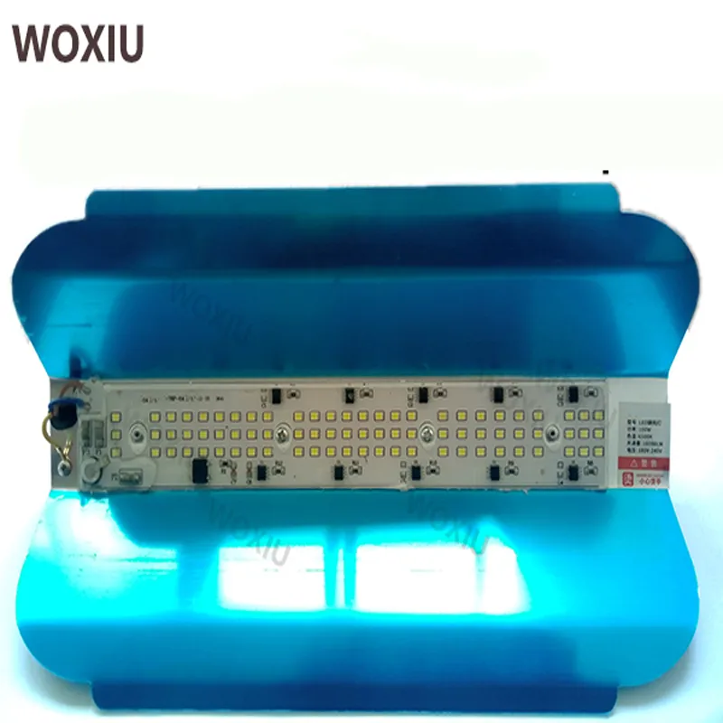 WOXIU LEDヨウ素タングステンランプエンジニアリングライト効率の高い長寿命超低消費電力防水AC178-285V 50W 100W