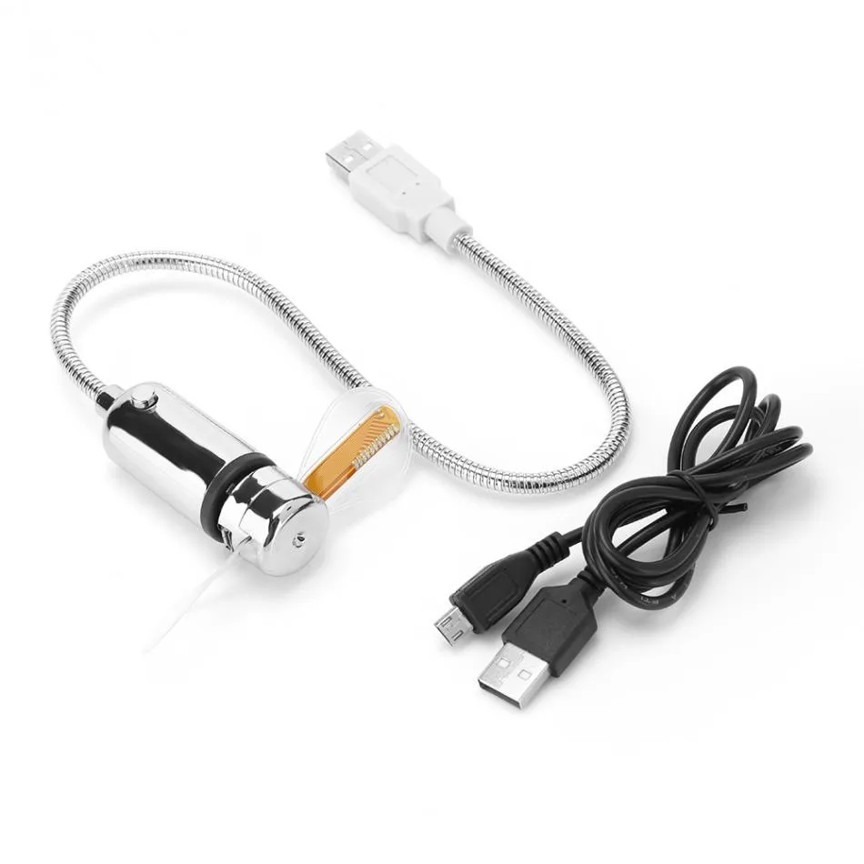 Portable USB Fan LED Light Program Editable Message Cooling Fan For