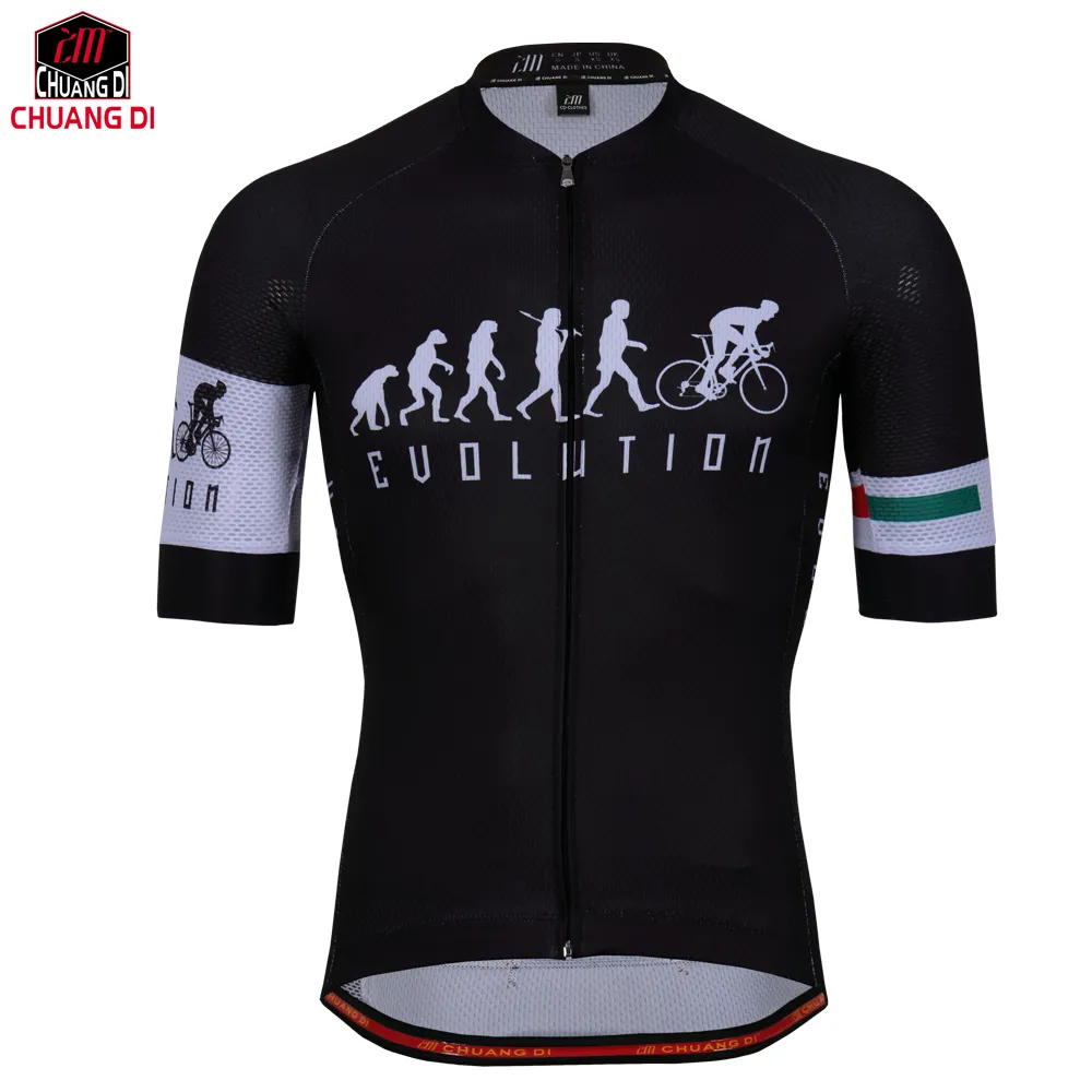 Hot Selling Breathable Men's Cycling Jersey 2018 Hot Design Summer Short Sleeve Cycling Jerseys Quick-Dry Cycling Clothing
