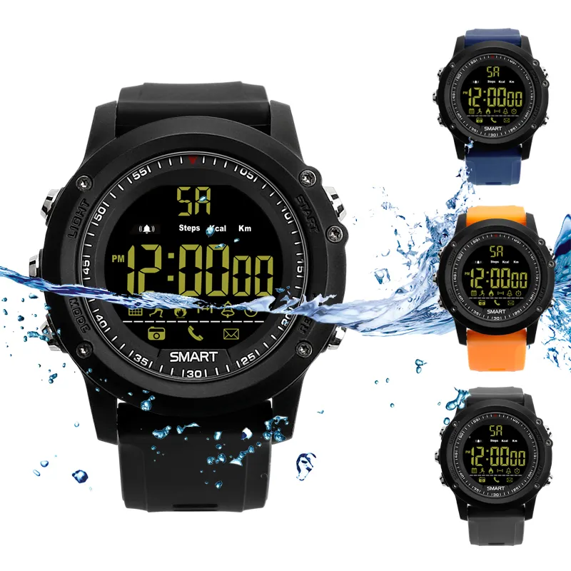 SOVO W02 montre intelligente EX17 professionnel étanche Smartwatch podomètre chronomètre natation Fitness Tracker montre de sport appel alerte SMS