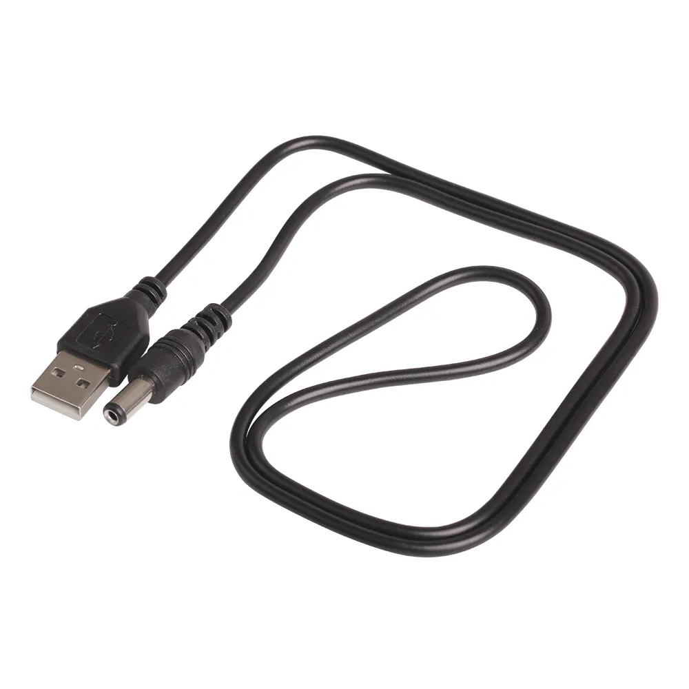 USB till DC5.5 DC Laddning Elektronisk datalinje Elektronisk tillbehör USB till DC 5.5 * 2.1mm Kopparkärnkärnkabel