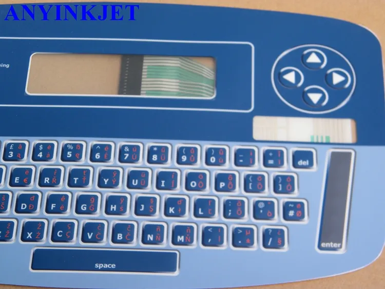 for Linx 4900 printer keypad display keyboard display01236658182