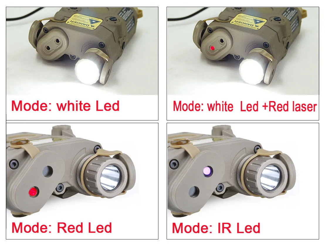 Lampe point rouge IR SCOUT LA-5 PEQ15 – Action Airsoft
