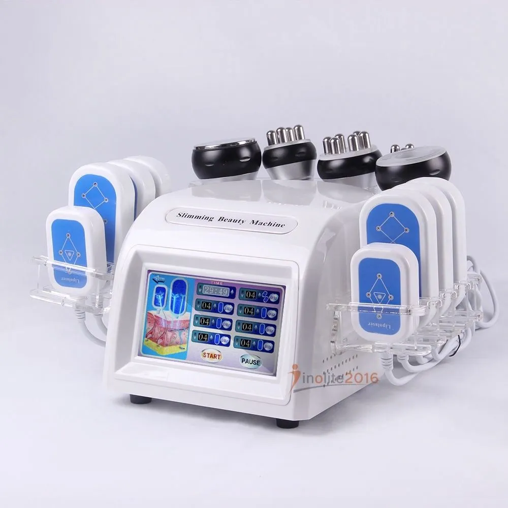 Sterkeffect Cavitaton Afslanken Body Shaping Diode Laser Vet Branden Vacuüm Cellulitis Verwijder RF Skin Tighting Machine