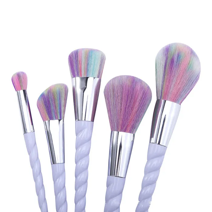 Nytt Makeup Brush Set Professional Foundation Eyeshadow Powder Makeup Brush Set Verktyg 5st set ﾠGratis frakt