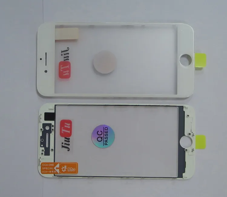 Kaltpressung Frontglas + Blendenrahmen + OCA-Film für gebrochene LCD-Bildschirm Ersatzteile für iPhone 8 Plus