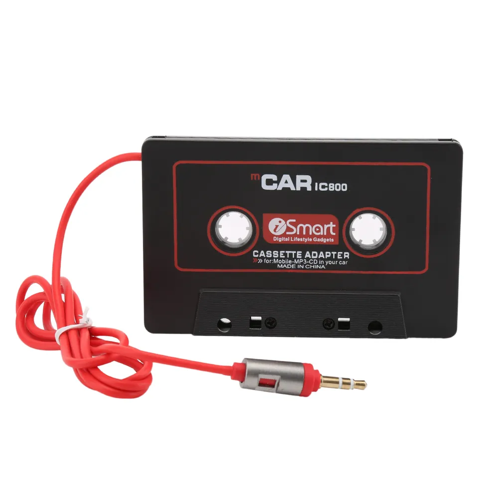 Car Cassette Player Tape Adapter Cassette Mp3 Player Converter For IPod For  IPhone MP3 AUX Cable CD Player 3.5mm Jack Plug From Worldsale123, $1.45