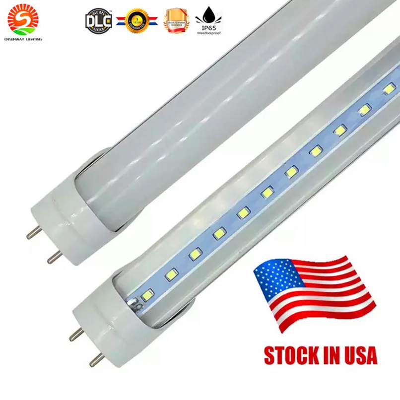 Le moins cher 4FT T8 T8 T12 T12 LED Tube Lights Super Bright 3000K 4000K 6000K Effacer Couvercle givré 18W Ampoules fluorescentes LED 18W