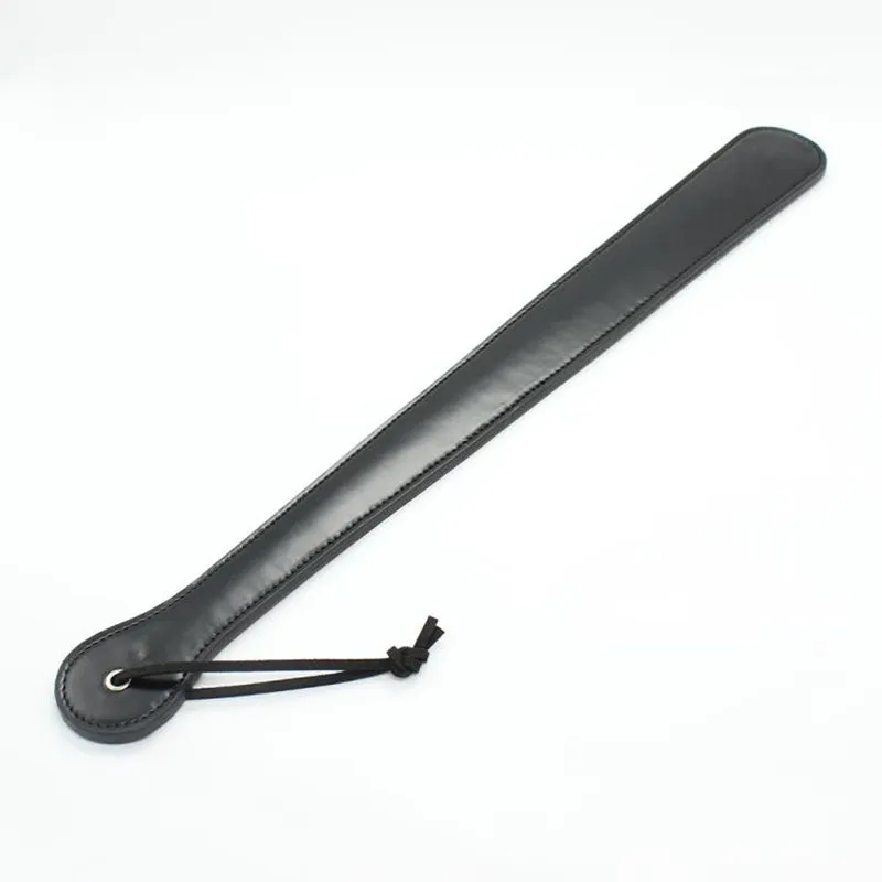 48 CM BDSM Fetish Sesso Lungo In Pelle Frusta Flogger Culo Sculacciata Paddle Bondage Schiavo Divertimento Flirtare Giocattoli In Giochi Adulti Coppie4289084