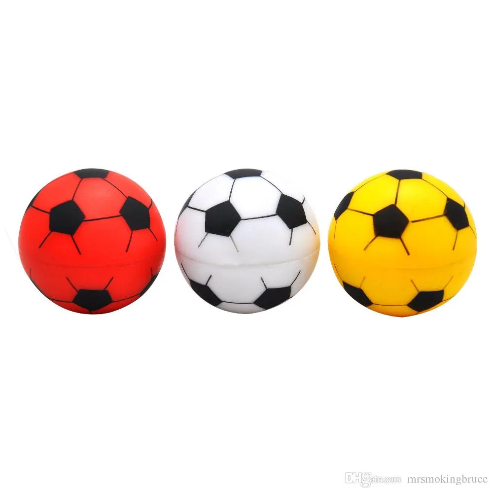 Broyeur d'herbes rond en forme de Football créatif, 56 MM, 2 couches en plastique, broyeur pour fumer du tabac, moulin à épices, broyeur à herbes