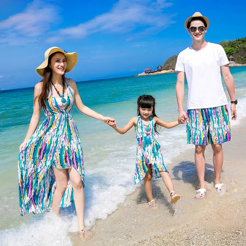 Family Matching Outfits Mom Dad 