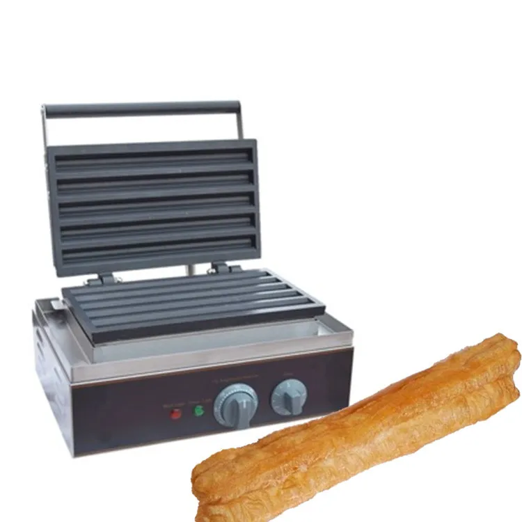Qihang_top Commercial Automatic 5 Grid Churros Waffle Maker Machine Price/Electric Crispy Making Machine For Sale