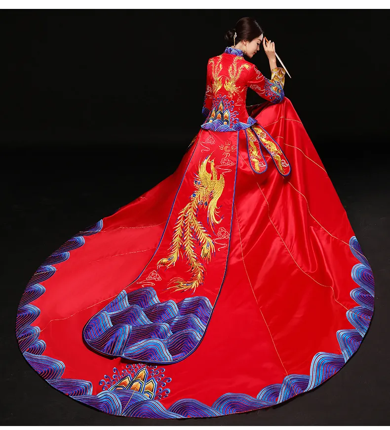 Elegant Chinese Chinese Wedding Cheongsam with for Weddings - High Quality Fashion Show from Suzhou