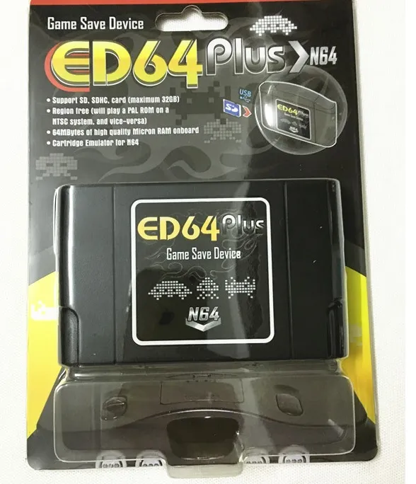 ED64 Plus Game Save Drive para N64