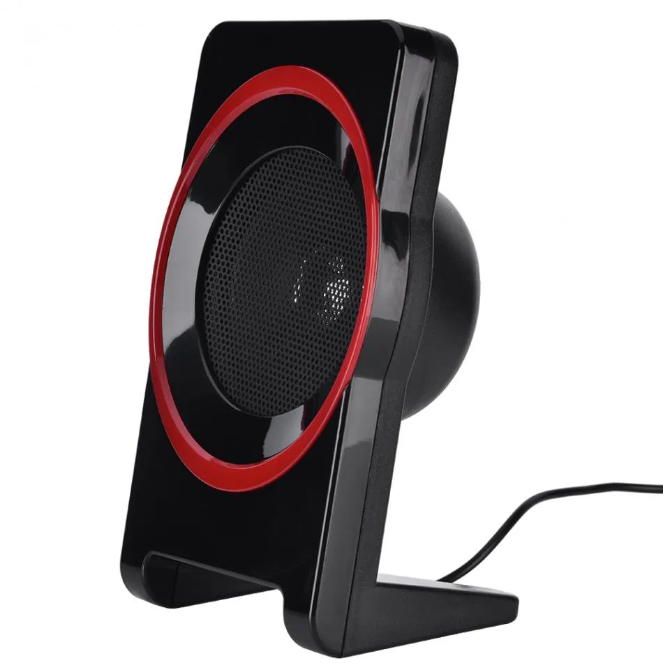 Trä kombination mini USB 2.1 Wired Computer Speakers Bass Music Högtalare Subwoofer för mobiltelefon Laptop PC Universal SL-8018