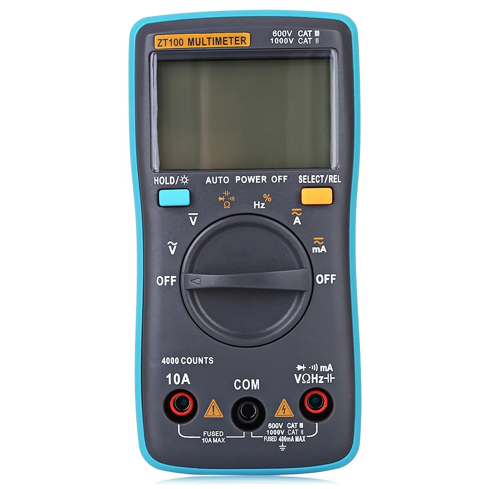 Freeshipping New Arrival Automatic Range Digital Multimeter Electrical Portable DC/AV Testing Meter