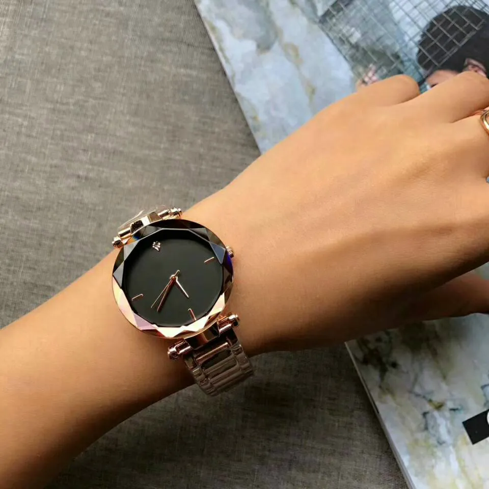 2018 New Fashion Casual Simple Business Ladies Watch Stainless Steel Strap Top Luxury Women Quartz Clock Women's Watch Montres Femmes