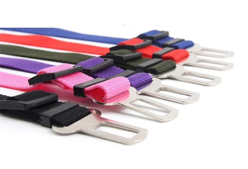 Ceinture de sécurité pour véhicule de sécurité pour chien de compagnie, ceinture de sécurité élastique réfléchissante pour chien, harnais, laisse de plomb, colliers de chien, laisses T2I208