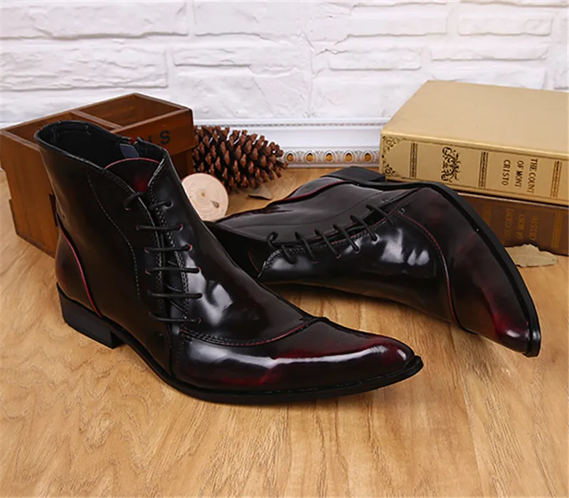 Black ankle boots with zipper 2025