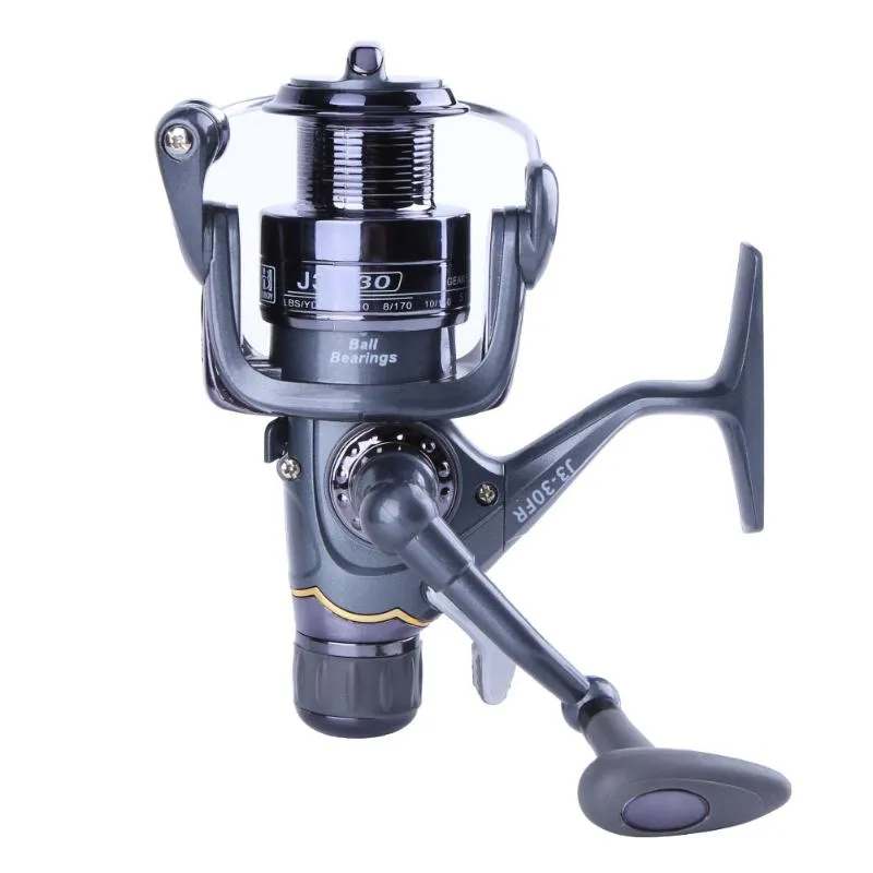 Fishing Reel Carp Spinning Reel Carbon Front and Rear Drags 3 Types Metal Spool Sea Boat Reel Double Knobs Suitable Carp Fish