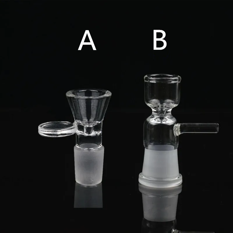 Bong accessories dropdown adapter joint 14mm male 18mm female ash catcher oil rig dab glass water pipes bubbler bowls 18.8mm 05