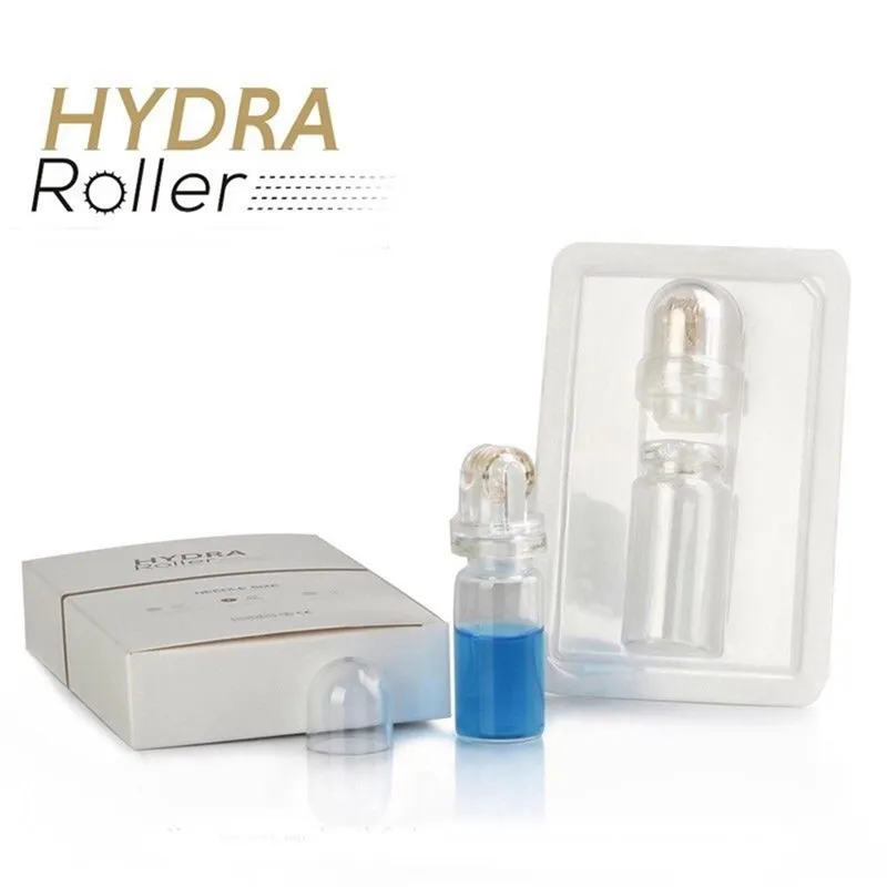 Micro Hydra Needle 64 Pin Aqua Channel Mesotherapy Gold Fine Touch System Derma Stamp DHL Fast