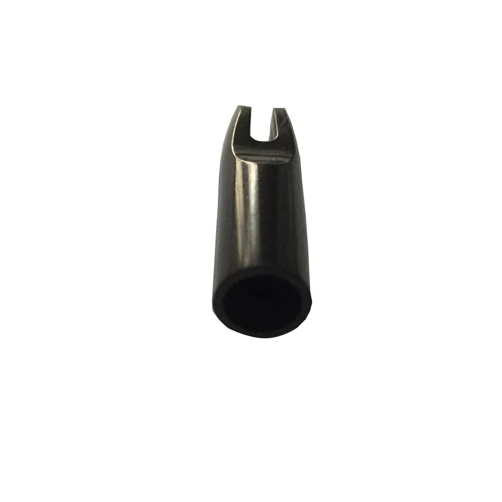 50 PK tir à l'arc chasse composé arc flèche encoches en plastique pour OD 6.0mm arbre couleur blak