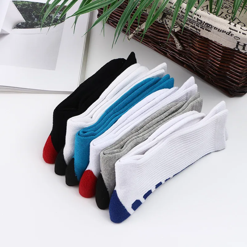 Winter Herren Outdoor Sport Socken Professionelle Basketball Elite Ski Fußball Socken Baumwolle Mode Männer Lange Radfahren Beinwärmer für Mann