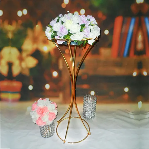 Decorazioni per la tavola di nozze 80 cm 100 cm di altezza Tromba Vaso  centrotavola in metallo Portafiori