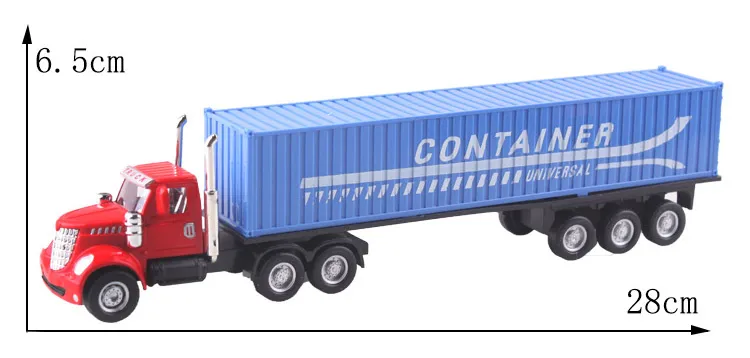 Diecast Car Model Boy Toy Transport Vehicle Freight Trucks Container Ca Kid Toys Fuel Truck Tanker American Style& European Trucks Kids Birthday Christmas Gift