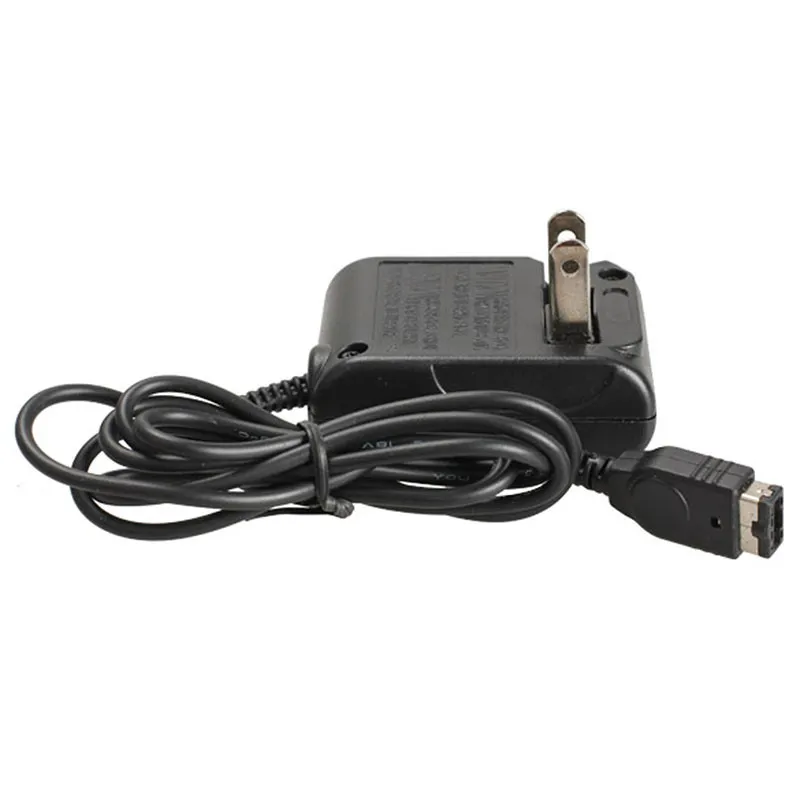 US EU Plug Home Travel Wall Charger Strömförsörjning AC -adapter med kabel för Nintend DS NDS Gameboy Advance GBA SP Högkvalitativt snabbt fartyg